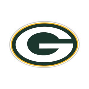 Green Bay Packers – Full Color Vinyl Sticker – Custom Size