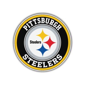 Pittsburgh Steelers Full Color Vinyl Sticker – Custom Size