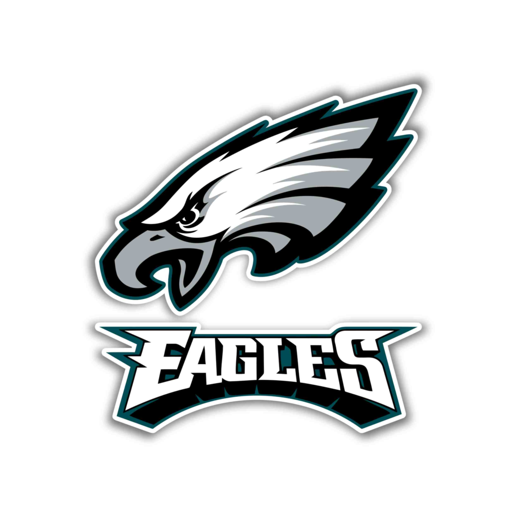 Philadelphia Eagles- Full Color Vinyl Sticker – Custom Size