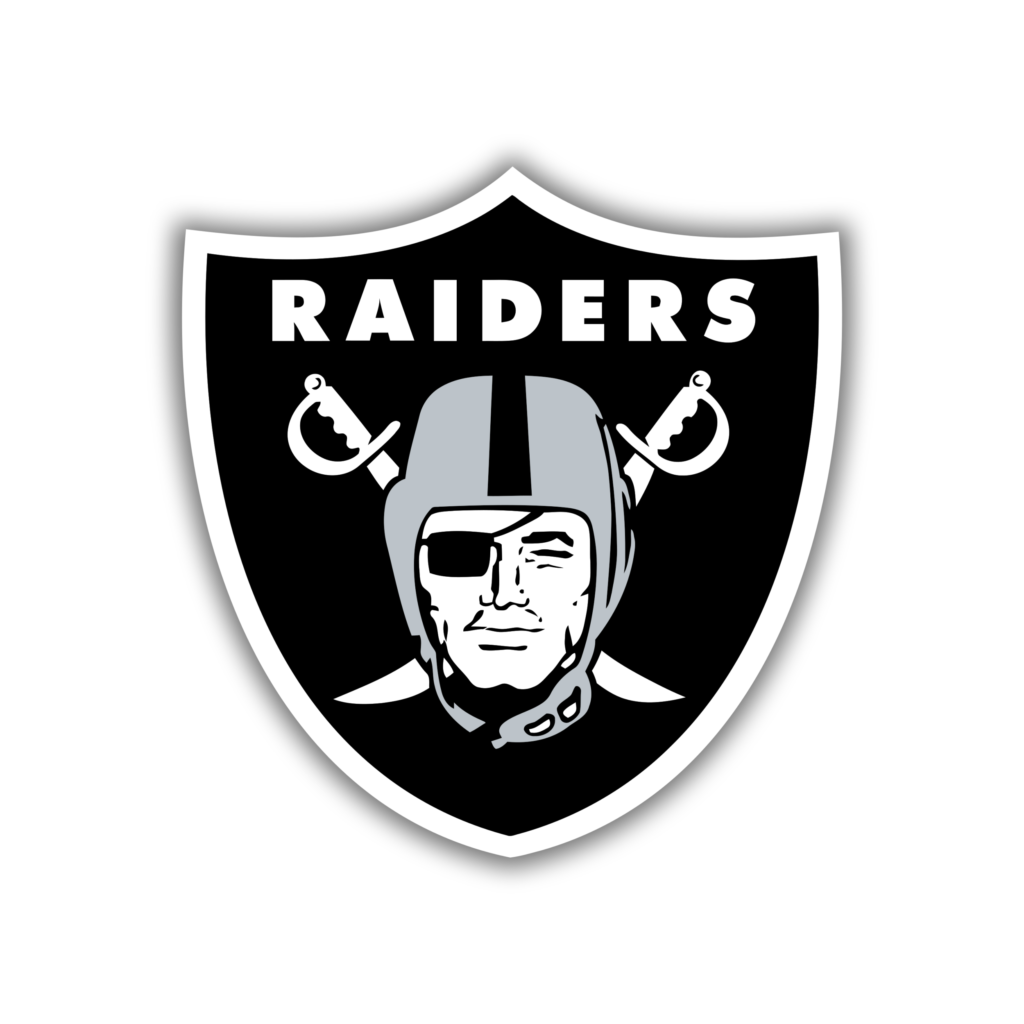 Las Vegas Raiders Full Color Vinyl Sticker – Custom Size