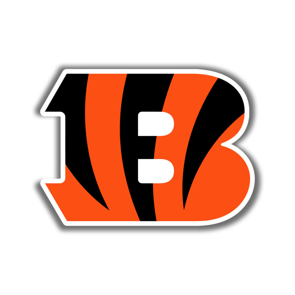 Cincinnati Bengals Full Color Vinyl Sticker – Custom Size